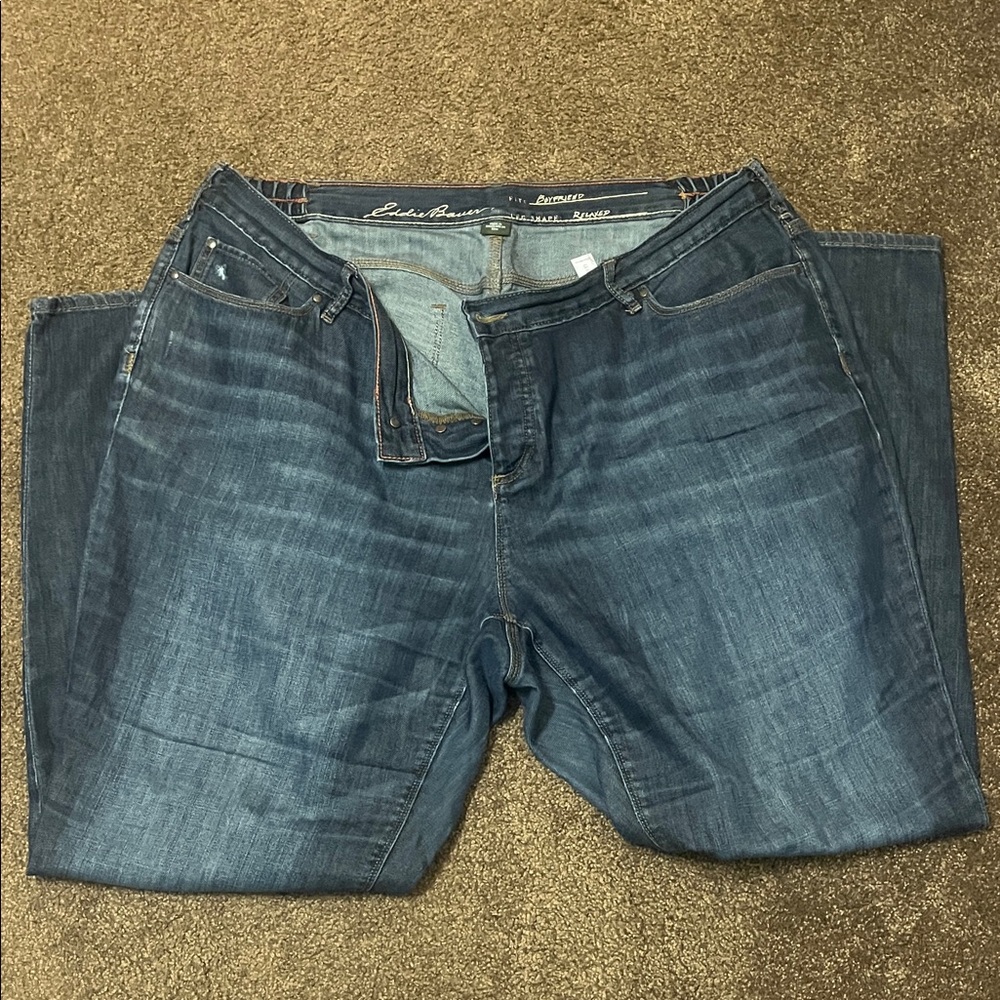 Eddie Bauer Women’s Blue Boyfriend Jeans